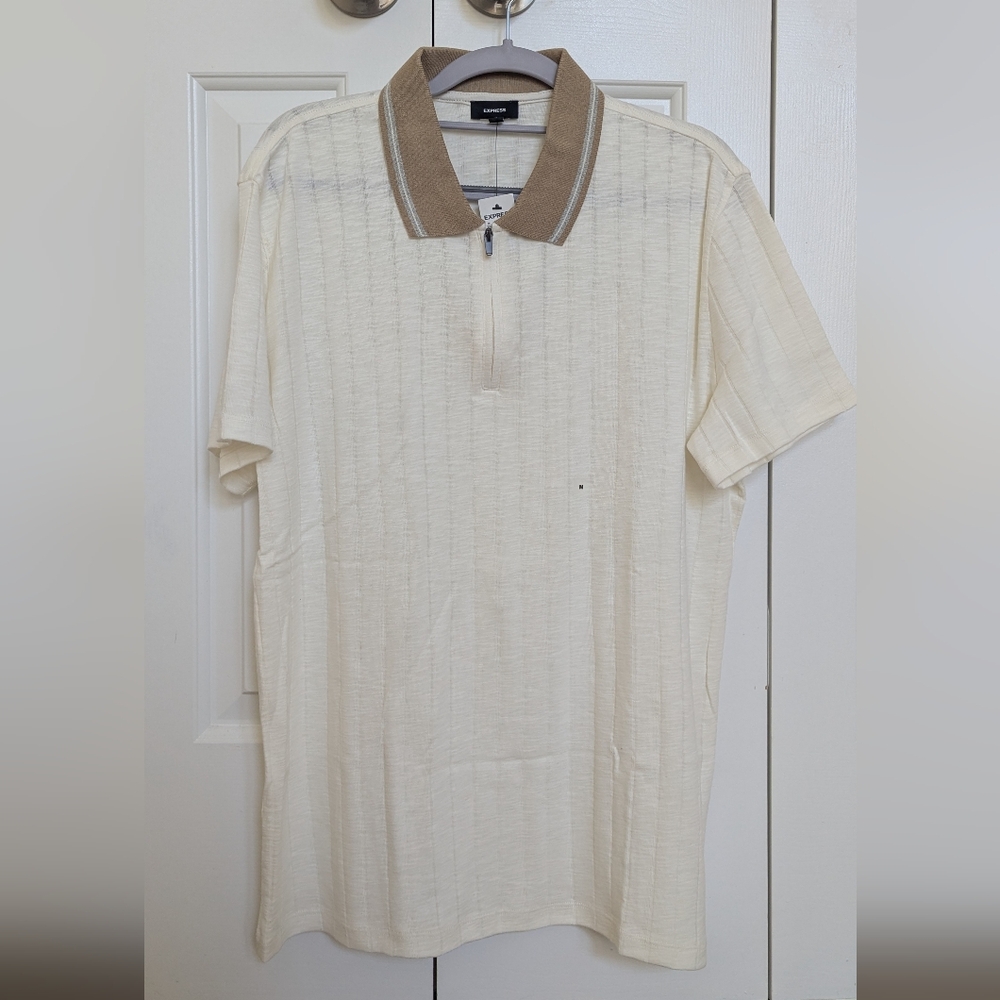 Men's Ribbed Polo